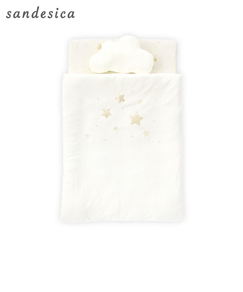 〇[ミニサイズ]手軽に洗えて清潔 ベビーミニ羽毛ふとん7点セット