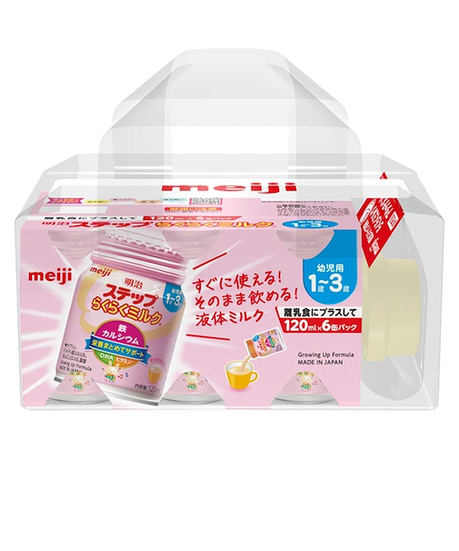 ◎ステップ らくらくミルク 120ml×6 アタッチメント付