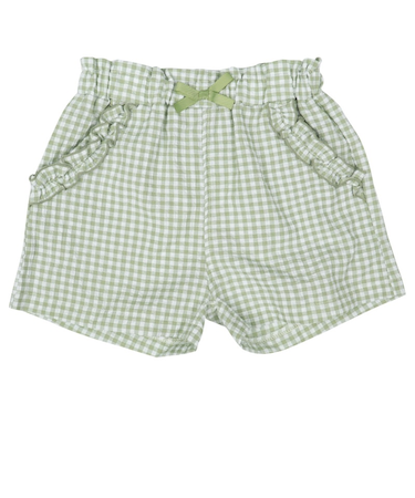 [キッズ]ショートパンツ　サッカー グリーン