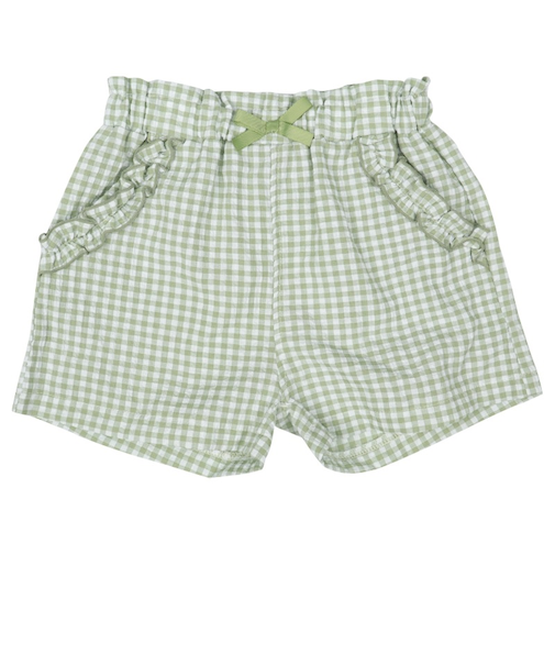 [キッズ]ショートパンツ　サッカー グリーン