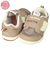 [15.0～16.0cm]履かせやすいシューズ　ベージュ