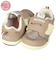 [15.0～16.0cm]履かせやすいシューズ　ベージュ
