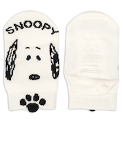 [ベビー]ショートソックス　スヌーピー オフホワイト