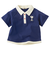 [ベビー]ポロシャツ　SNOOPY75ネイビー