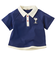 [ベビー]ポロシャツ　SNOOPY75ネイビー