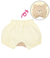 ふっくらパンツ　おしりアニマル　くま　アイボリー