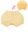 ふっくらパンツ　おしりアニマル　ひよこ　イエロー