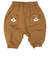 [ベビー]7分丈パンツ　アニマルポケット　ベージュ