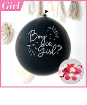 バルーンマルシェ ジェンダーリビールバルーン GIRL