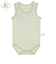 [ベビー]おしゃれインナー　袖なし　かぶり　ロンパース　グリーン
