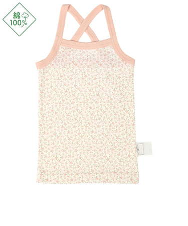 [ベビー]おしゃれインナー　キャミソール　ピンク