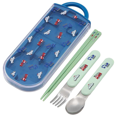 抗菌 食洗機対応 トリオセット はたらくくるま