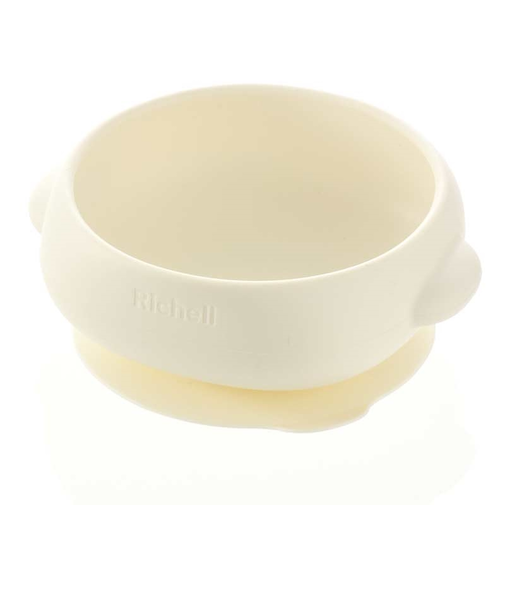 TLI(トライ) すくいやすい シリコーン ボウル アイボリー