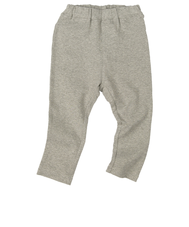 [ベビー]いつものパンツ　10分丈　摩擦に強い　グレー