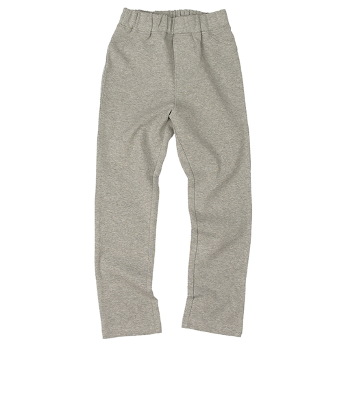 [キッズ]いつものパンツ　10分丈　摩擦に強い　グレー