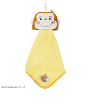 マイクロループタオル おさるのジョージにんまりジョージ 25×25cｍ