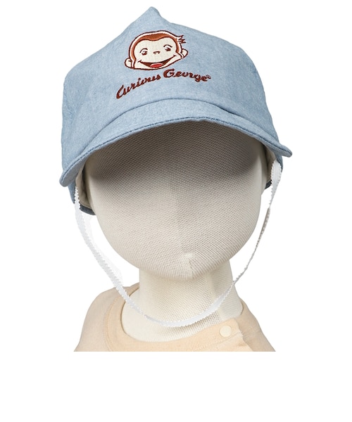 キャップ おさるのジョージ サックス｜アカチャンホンポの通販｜&mall