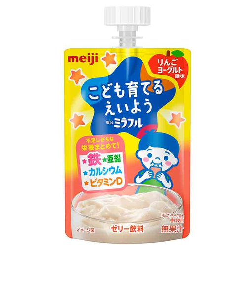 ◎明治ミラフルゼリー りんごヨーグルト風味