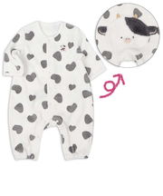 長袖　プレオール　おしりアニマル　ボア　うし