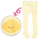 [ベビー]タイツ　おしりモールひよこ イエロー