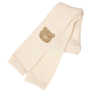 [ベビー]スパッツ　おひざモールくま ベージュ