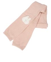 [ベビー]スパッツ　おひざモールうさぎ ピンク