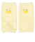 [ベビー]ふわふわレッグウォーマー　ひよこ イエロー