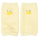 [ベビー]ふわふわレッグウォーマー　ひよこ イエロー
