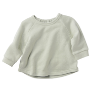 はじめてセパレートトップス　裏毛素材　グリーン