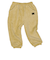 [ベビー]10分丈　ふっくらパンツ　ニットコール　イエロー