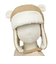 [48～54cm]フライト帽子　耳付き ベージュ