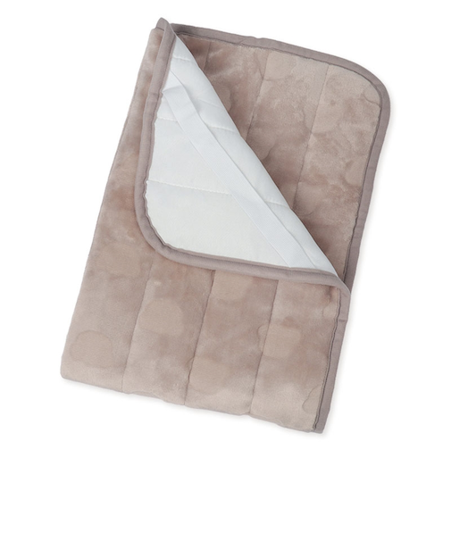 [レギュラーサイズ]やわらか敷きパッド カービング くま柄 ブラウン