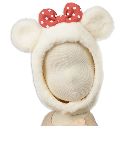 [48～52cm]ボアフード　ディズニー ミニー