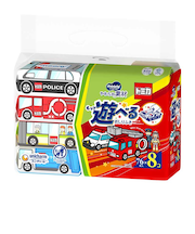 ムーニー おしりふき やわらか 76枚×8個 トミカ