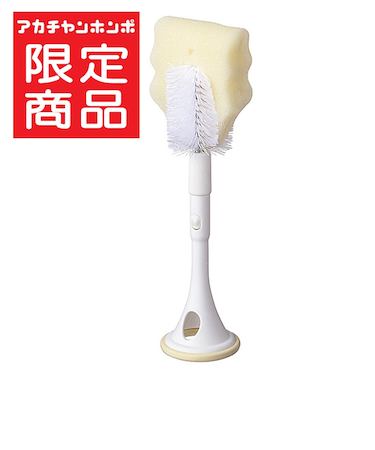 広口ほ乳びんのための取り替えができるほ乳びん洗い