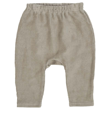 いつものモンキーパンツ　ニットコール　ベージュ