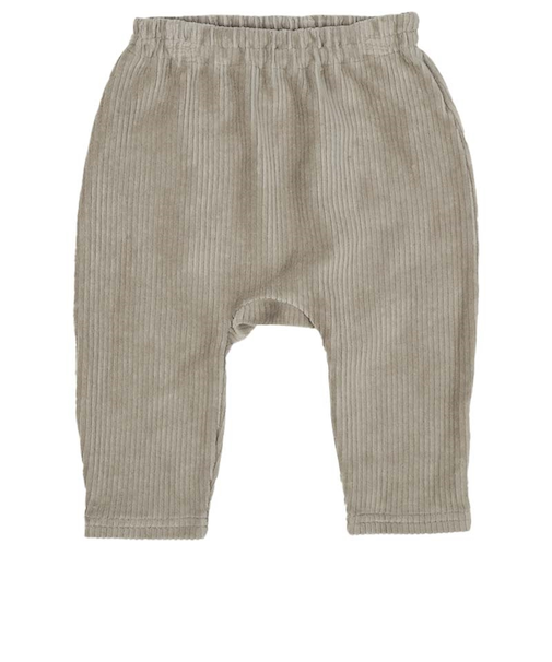 いつものモンキーパンツ　ニットコール　ベージュ