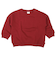 [ベビー]いつものトレーナー　裏毛素材　レッド