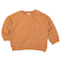 [ベビー]いつものトレーナー　裏毛素材　オレンジ