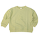 [キッズ]いつものトレーナー　裏毛素材　グリーン