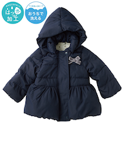 [ベビー]中綿ジャケット　バルーン ネイビー