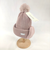 ニット帽　耳当て付き　裏ボア