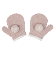 ミトン ぼん天 ピンク