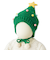 クリスマスニット帽 ツリー グリーン