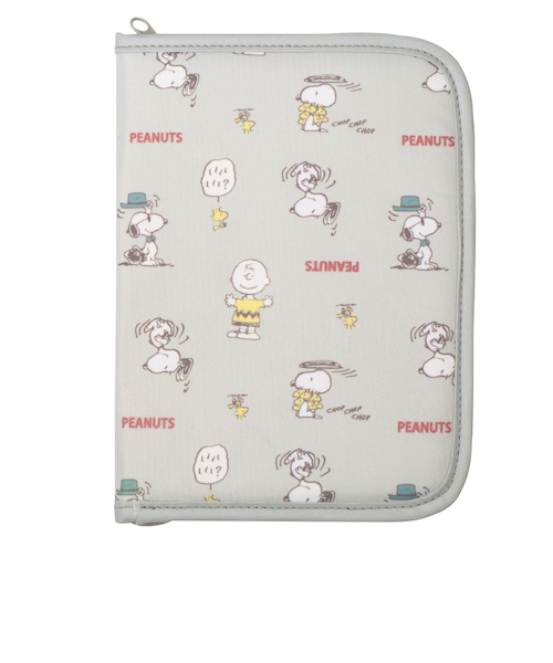 母子手帳ケース スヌーピー グレー｜アカチャンホンポの通販｜&mall