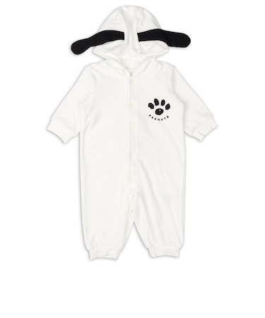 長袖　プレオール　スヌーピー　フード付き