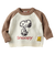 [ベビー]プルオーバーニット　SNOOPY75　ベージュ