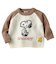 [ベビー]プルオーバーニット　SNOOPY75　ベージュ