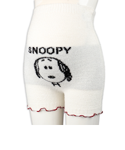 腹巻パンツ　スヌーピー　オフホワイト