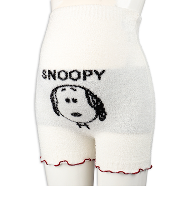 腹巻パンツ　スヌーピー　オフホワイト